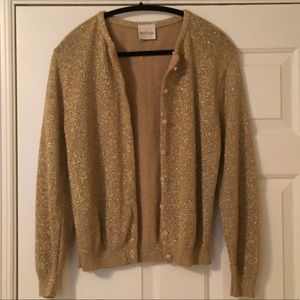 Vintage Gold Cardigan